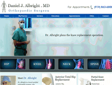 Tablet Screenshot of danalbrightmd.com